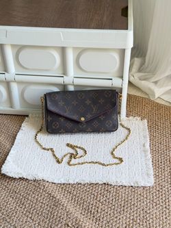 Louis Vuitton Félicie Pochette Monogram Chain Bag
