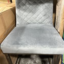 Gray Fabric Chair