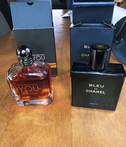 Armani Stronger With You Intensely & Bleu de Chanel Parfum Set