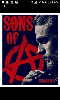 SONS OF ANARCHY Season 6 on Blu-ray 4 disk set Like NEW