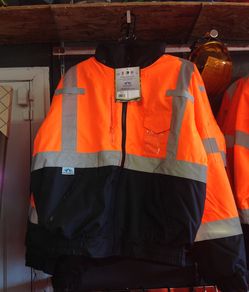 Class 3 High Visibility Safety Jacket with Removable Fleece