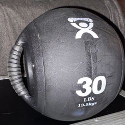 30lb Medicine Ball with Handle