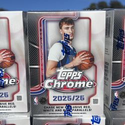 Topps Chrome 25/26 NBA Hobby Blaster Box
