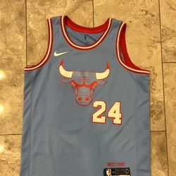 Chicago Bulls Lauri Markkanen Nike Basketball Jersey Adult City Edition Size Large