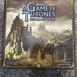A Game Of Thrones The Board Game - Open But Never Used