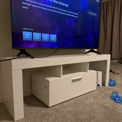 White Entertainment Center 