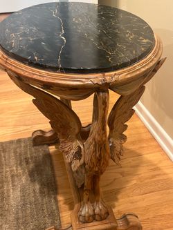Antique wood table