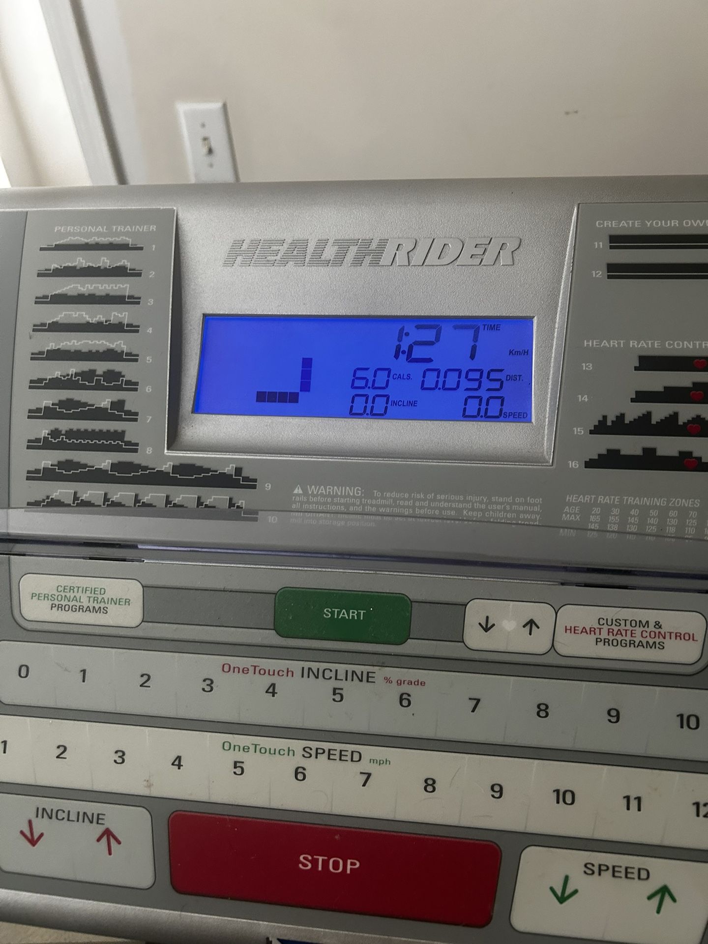 Healthrider Treadmill