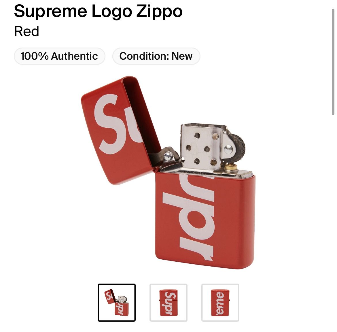 Supreme lighter