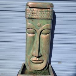 Concrete Buddha Fountain