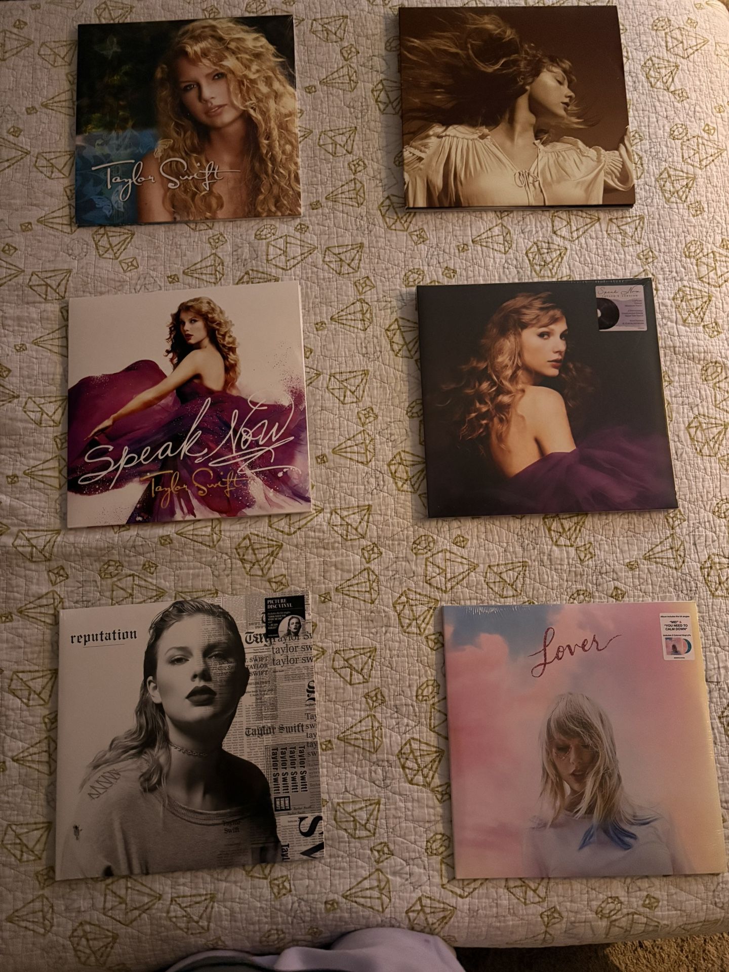 Taylor Swift Vinyl Collection Lot (contains 14 Vinyls)