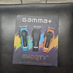 GAMMA+ Shorty Professional Cordless Hair Clipper GP605M 110-220 Volts w/MGS Comb