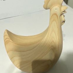 Wooden Decore Rooster 