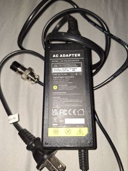 24V Battery Power Charger for Scooter Electric Bike Razor E300 E90 Go Kart ATV048/200/240/005, manufactured by Dongguan Lawn Electronics Ltd.
Input: 1