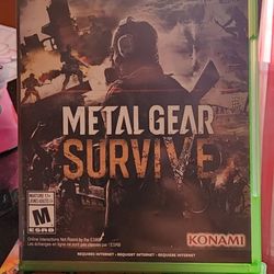 Metal Gear Survive Game 