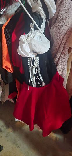 Pirate or little red riding hood  Halloween Costume Dress size 2x