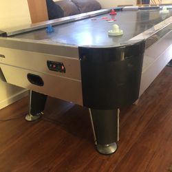 Air hockey table (Sold)Ping Pong (Sold), Bike Trailer,  Video Games