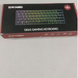 HK GK61 White Gaming keyboard