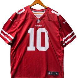 San Francisco 49ers Jersey - Jimmy Garoppolo #10 - Nike XL Red