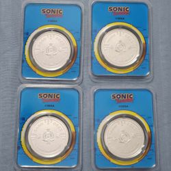 Sonic 1oz  Silver Collection 