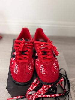 ADIDAS X COCA-COLA SAMBA OG SHOES