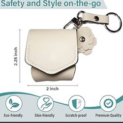 Case for AirPods 1&2, Apple AirPods Snap Closure (Ivory)