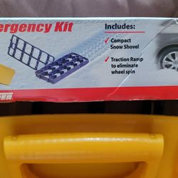 TRUE TEMPER CAR EMERGENCY KIT COMPACT SHOVEL AND TRACTION AIDS