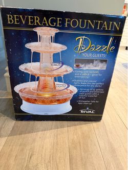 Rival 2.5 gallons beverage fountain