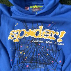 Sp5der Hoodie (TC Blue)