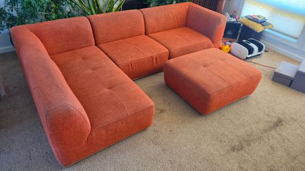 Kasala Orange Sectional