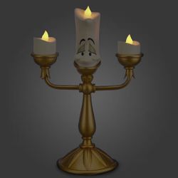 Disney Parks Exclusive Beauty and the Beast Light-Up Lumiere Candlestick Figure