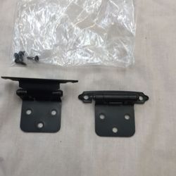 Cabinet hinges, black