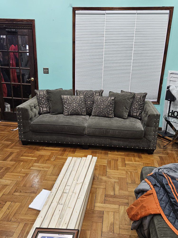 Sofa and Ottoman For Sale