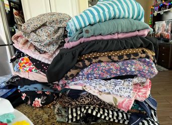 Woman’s shirts and dresses L & XL