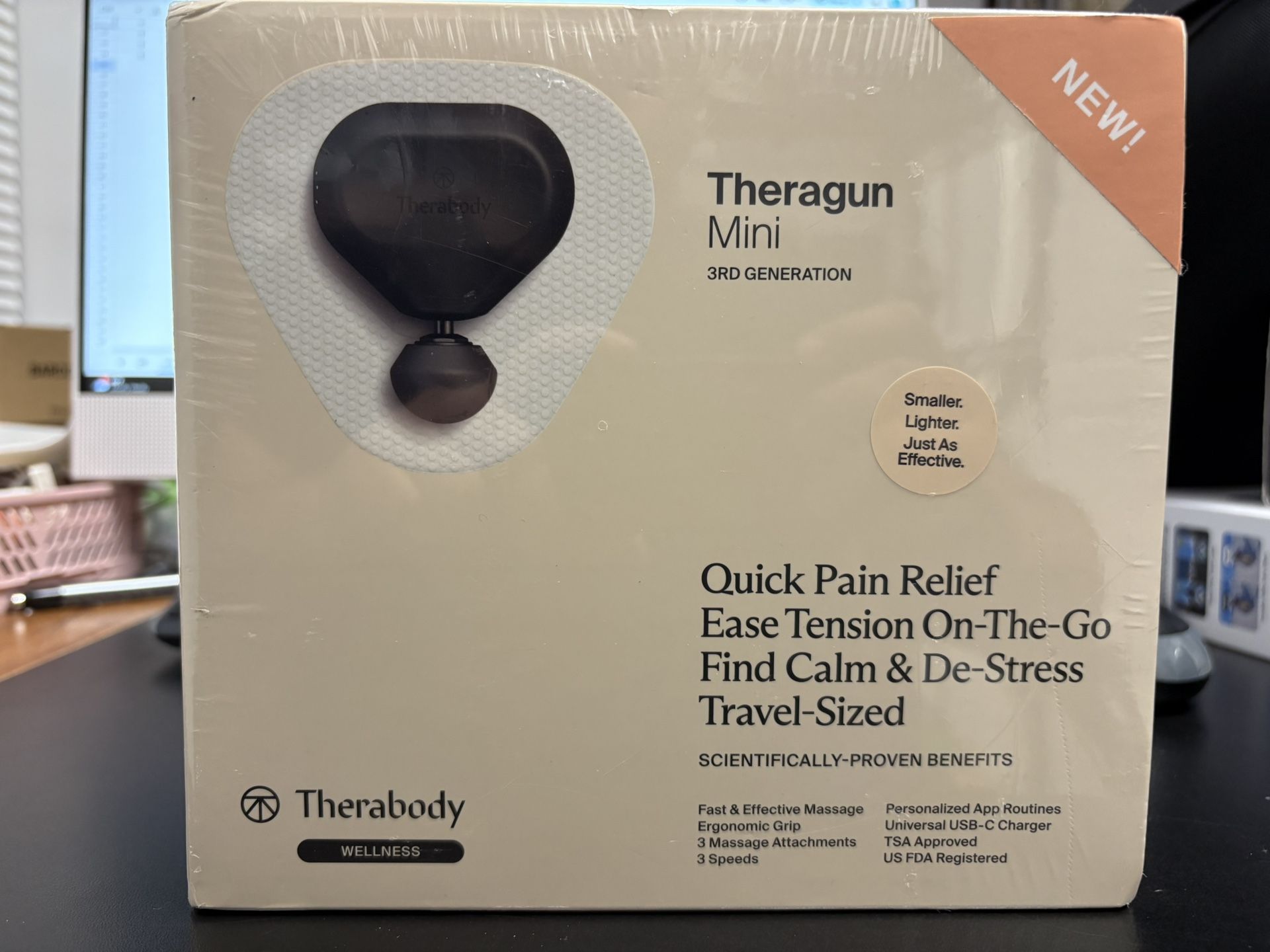 Theragun mini massage gun