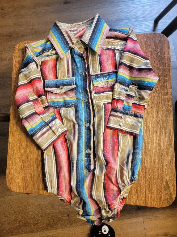 Cowgirl Shirt Size 12 Months
