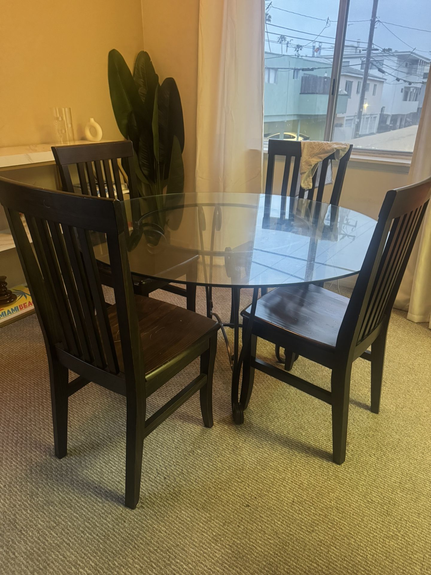 Glass Kitchen Table- No Chairs