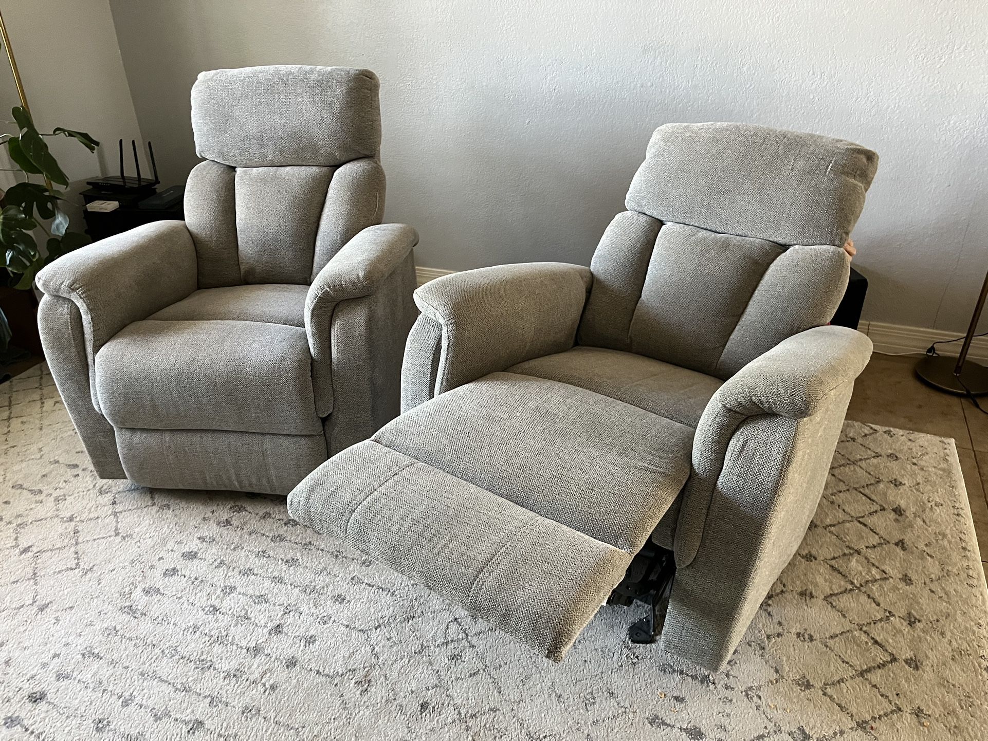 Slim Recliner Rocking Gliding Chair