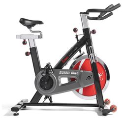 Sunny Health & Fitness Heavy-Duty Exercise Bike