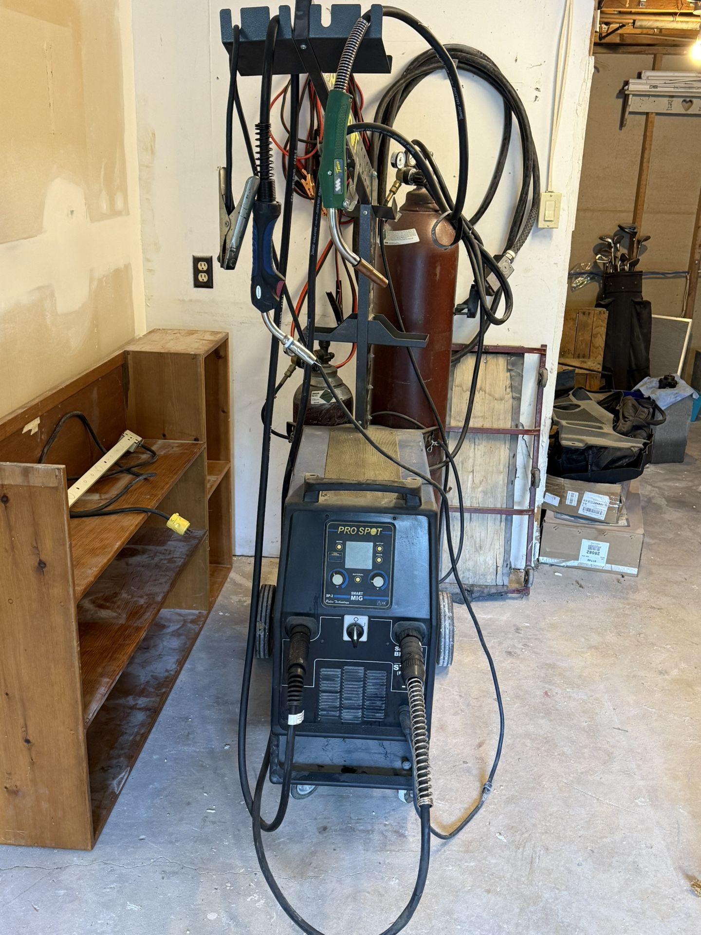 Prospot Sp2 Welder. Mint Condition. With Tanks