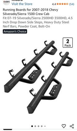 Silverado step bars/ runningboards