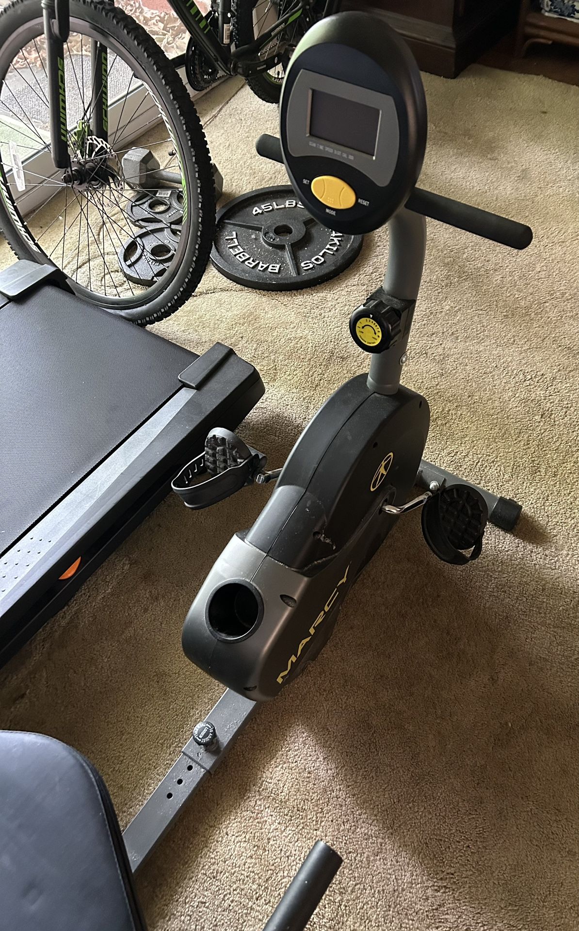 Marcy Recumbent Bike