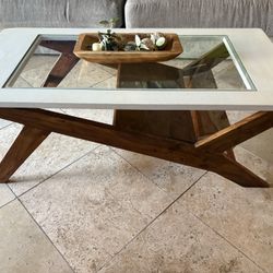 Coffee Table + 2 End Tables