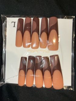 Press on nails size L