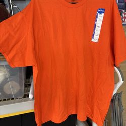 Orange men's t-shirt