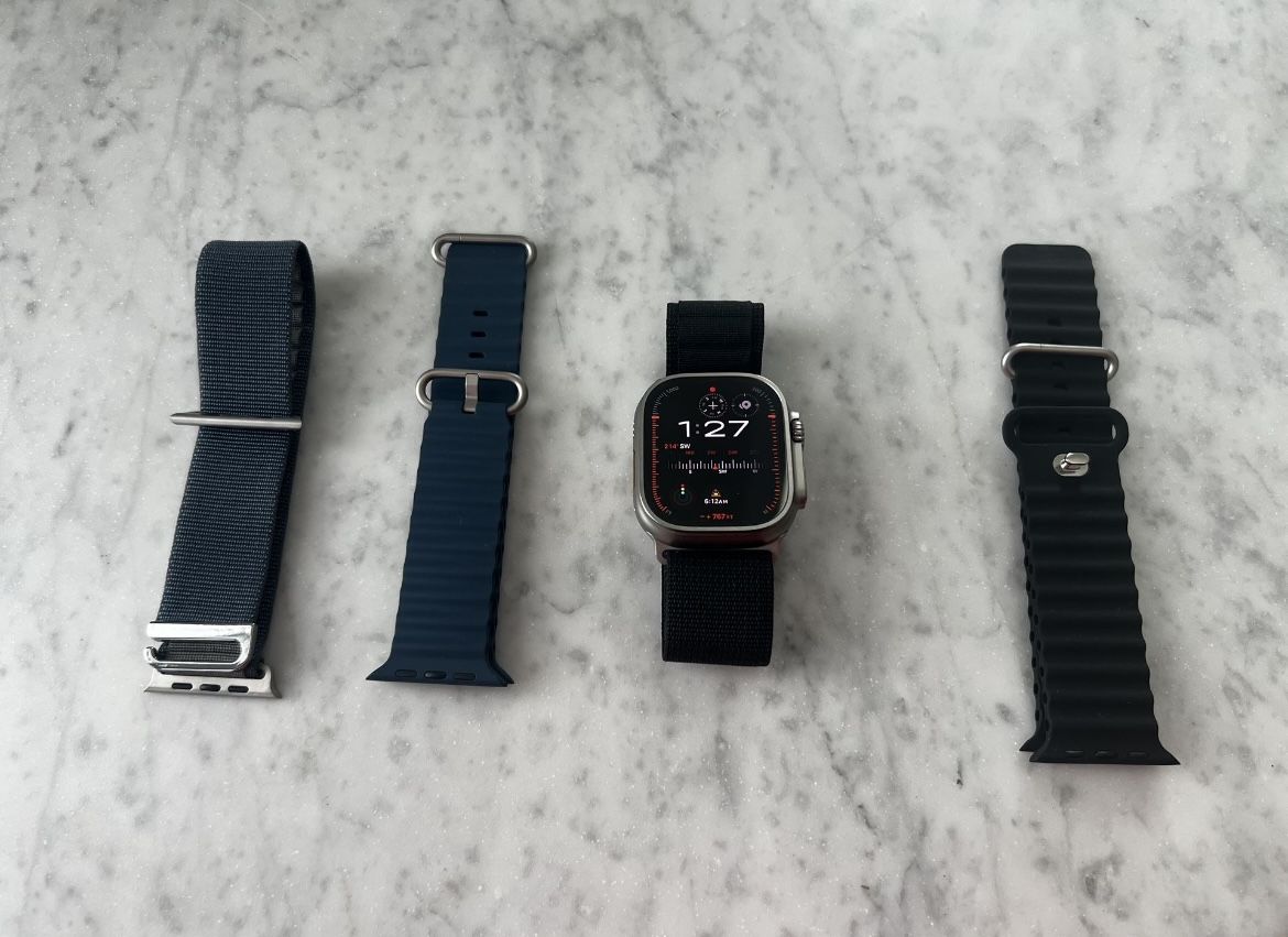 Apple Watch Ultra 2 with Wristbands 