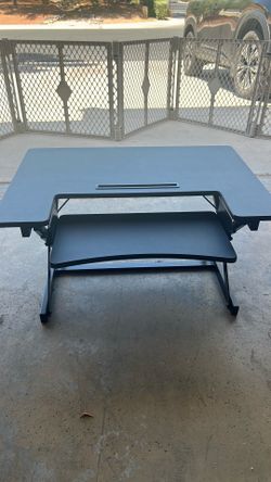 31” wide standing desk converter