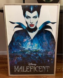 Disney Maleficent Framed Movie Poster