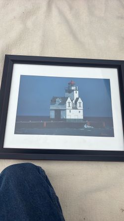 Different lighthouse, print framed artwork