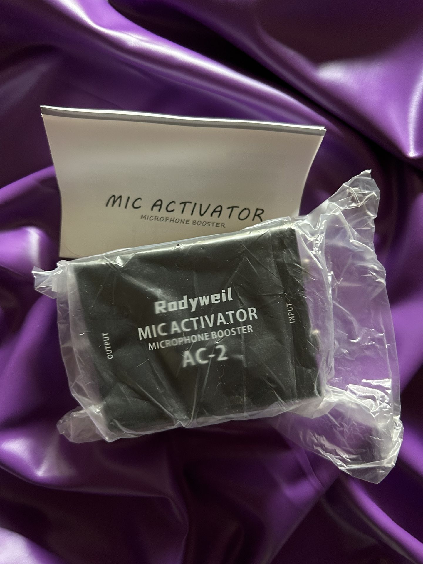 Rodyweil Mic Activator Microphone Booster